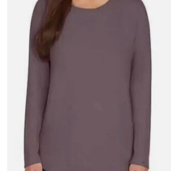 Matty M Lightweight  Crewneck Tunic Top - Picture 1 of 12
